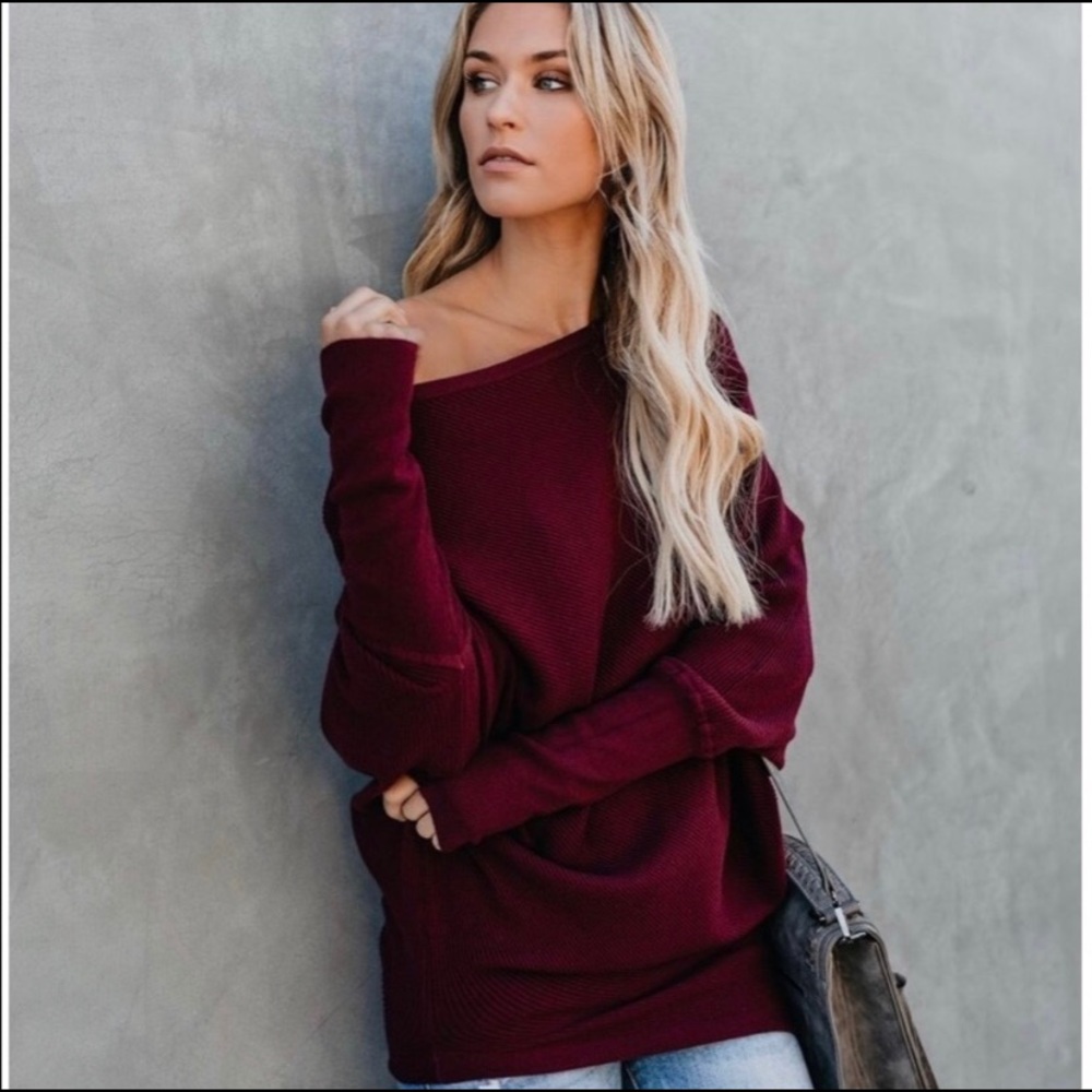 All That Ribbed Sweater